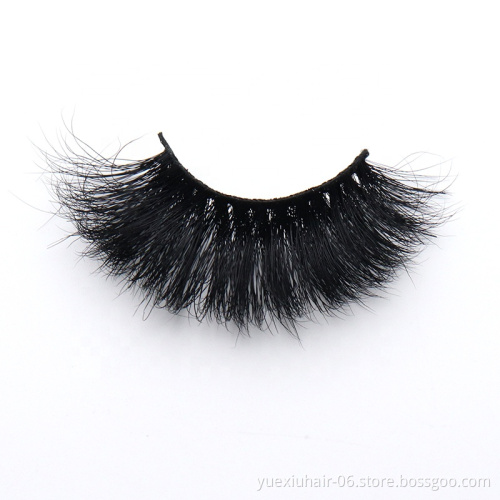 Celie Mink Eyelashes Vendor 3D Mink Eyelashes 25mm Private Label Mink False Eyelashes